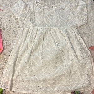 White boutique dress!